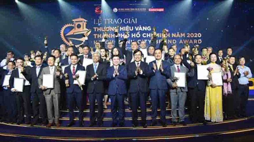 Thirty businesses win HCM City Golden Brand Award